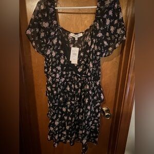 Floral Black Dress by ROWA